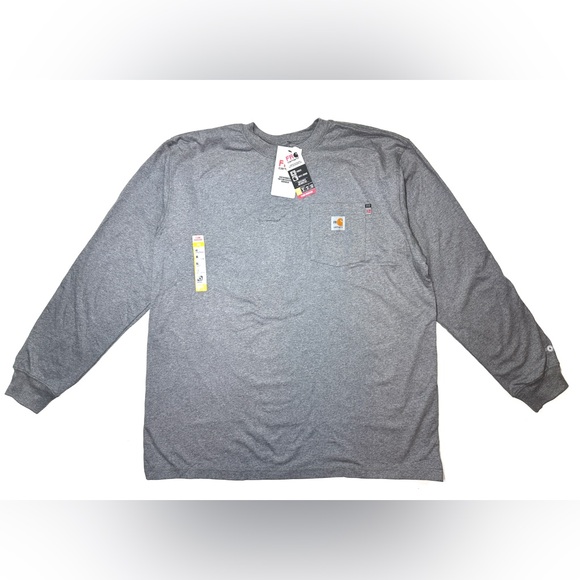 Carhartt Flame Resistant Force Loose Fit Lightweight Long Sleeve Graphic T-Shirt - Picture 1 of 4